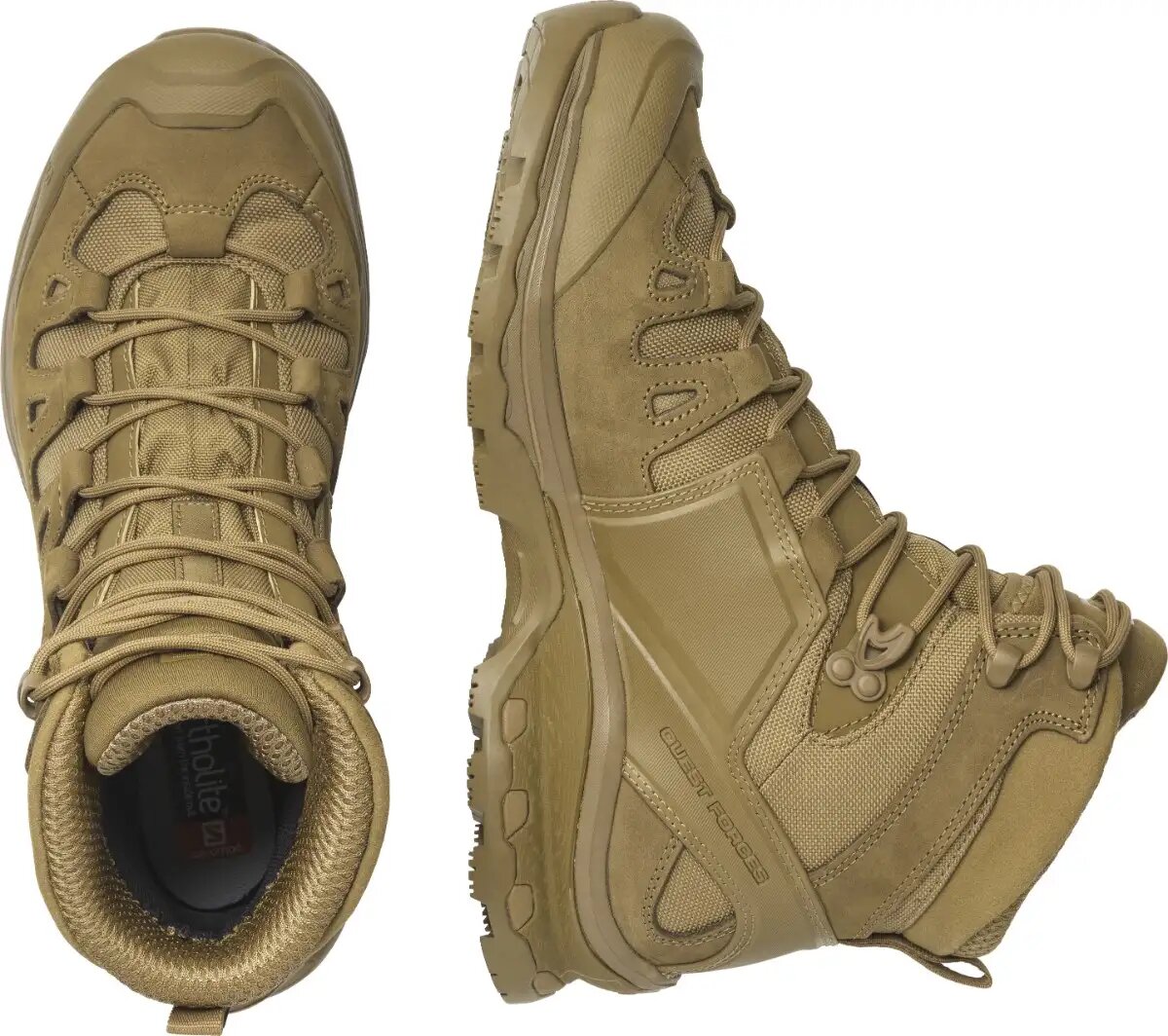 Ботинки Salomon QUEST 4D Forces 2 Coyote Фото 4